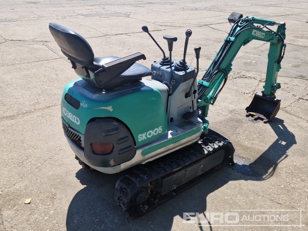 Kobelco SK005 - Mini rýpadlo: obrázok 5 Kobelco SK005 - Mini rýpadlo: obrázok 5