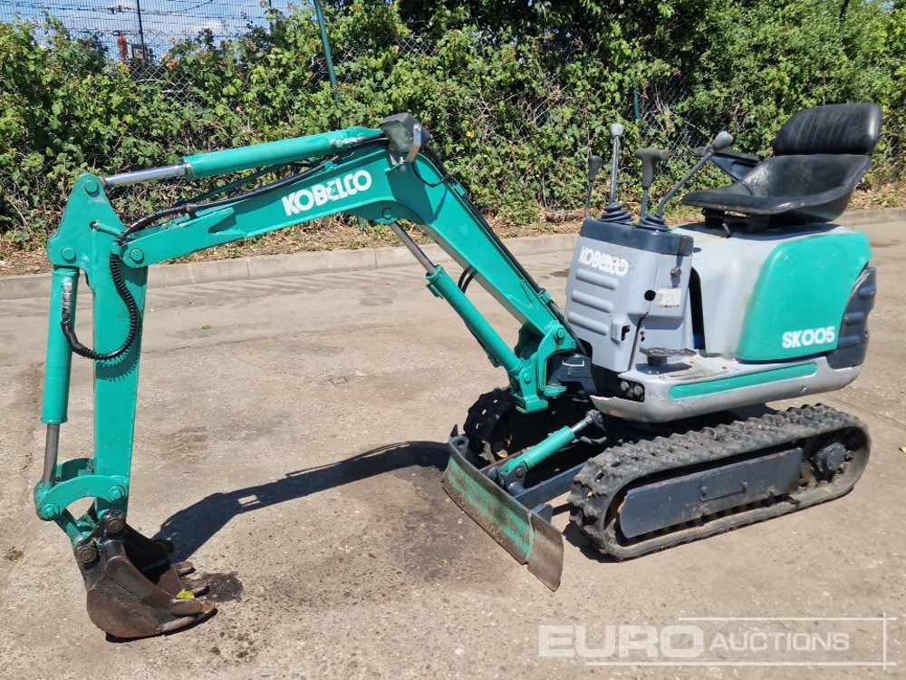 Kobelco SK005 - Mini rýpadlo: obrázok 1 Kobelco SK005 - Mini rýpadlo: obrázok 1