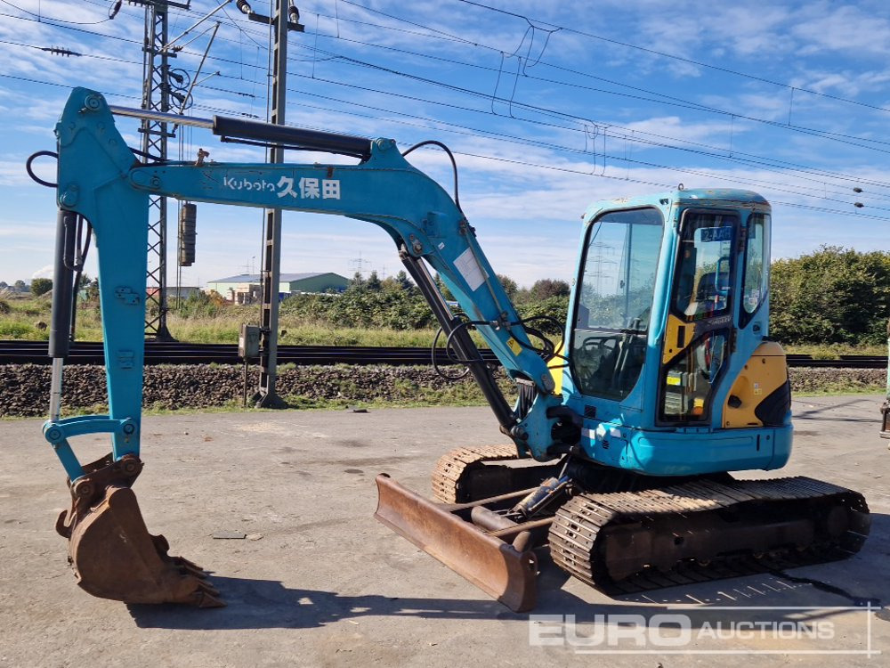 Kubota KX161-3SZ - Mini rýpadlo: obrázok 1 Kubota KX161-3SZ - Mini rýpadlo: obrázok 1