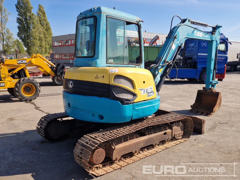 Kubota KX161-3SZ - Mini rýpadlo: obrázok 5 Kubota KX161-3SZ - Mini rýpadlo: obrázok 5