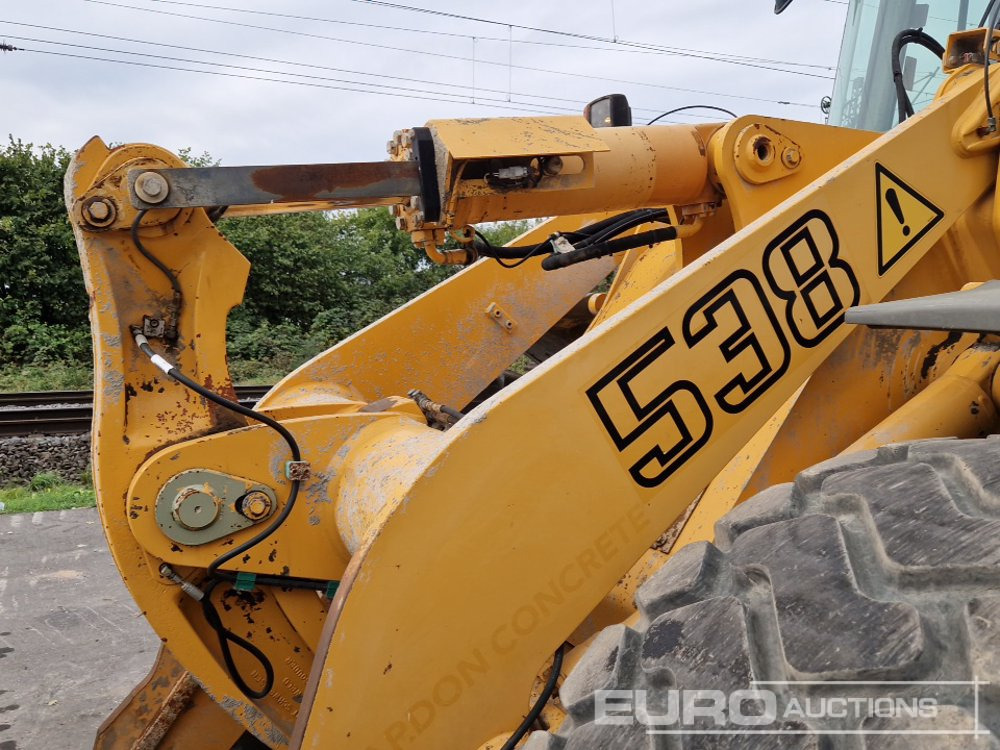 Kolesový nakladač Liebherr L538: obrázok 16