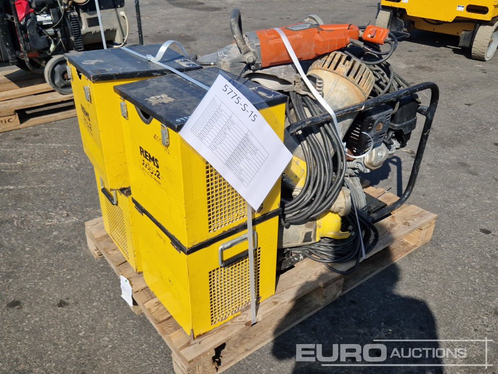 Pallet of Water Pumps, Generator, Angle Grinder, Electric Pipe Freezing Units - Čerpadlo na vodu: obrázok 3 Pallet of Water Pumps, Generator, Angle Grinder, Electric Pipe Freezing Units - Čerpadlo na vodu: obrázok 3