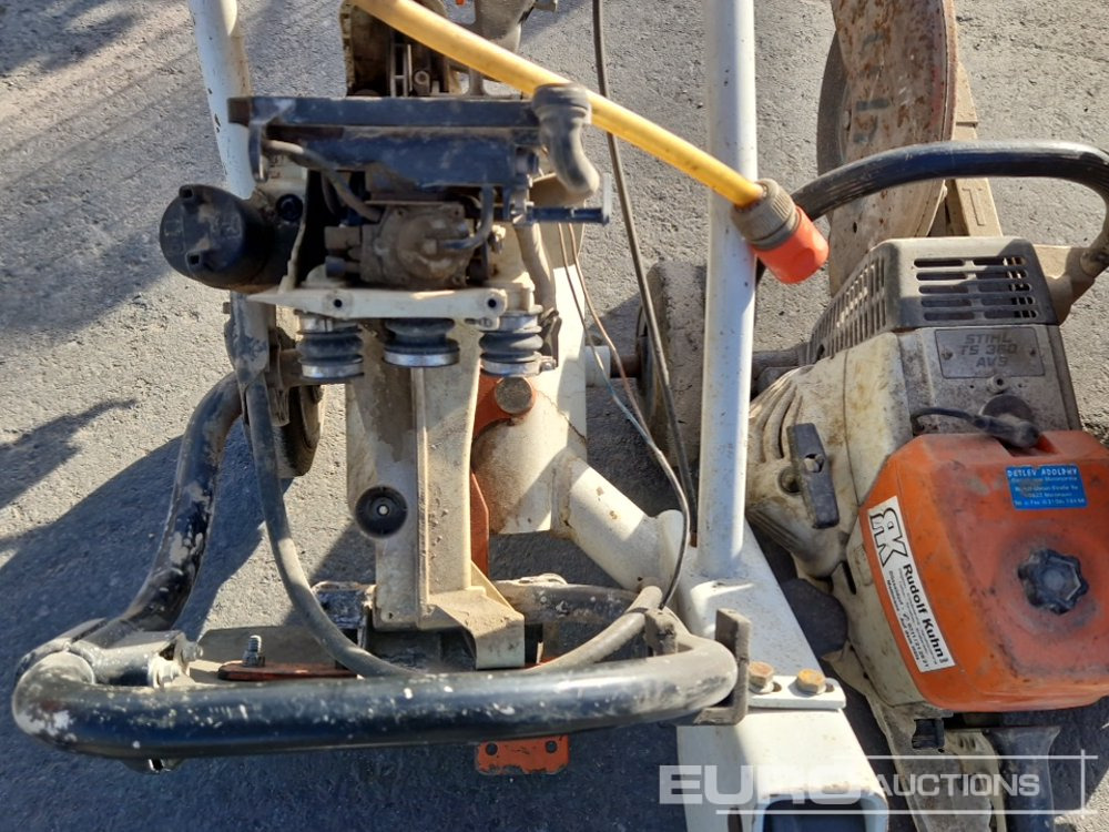 Asfaltovací stroj Stihl TS360 Quickcut Saw, Walk-Behind Asphalt Saw Parts: obrázok 9 Asfaltovací stroj Stihl TS360 Quickcut Saw, Walk-Behind Asphalt Saw Parts: obrázok 9