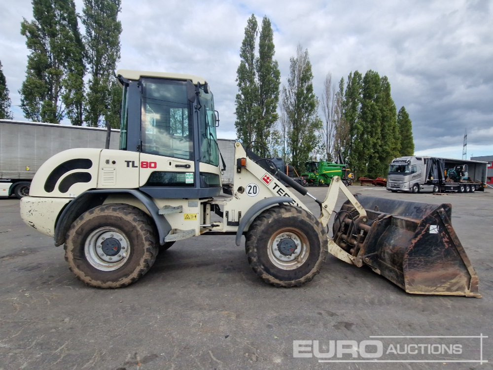 Kolesový nakladač Terex TL80: obrázok 6