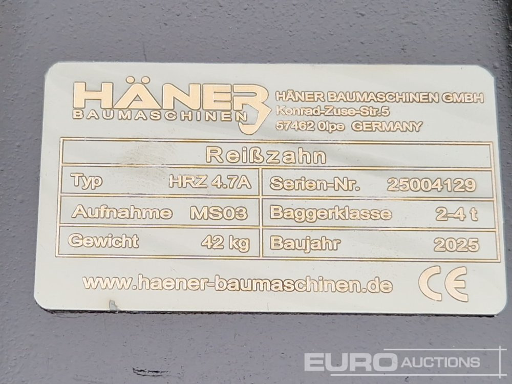 Nový Lyžica Unused 2025 Häner HRZ4.7A: obrázok 7