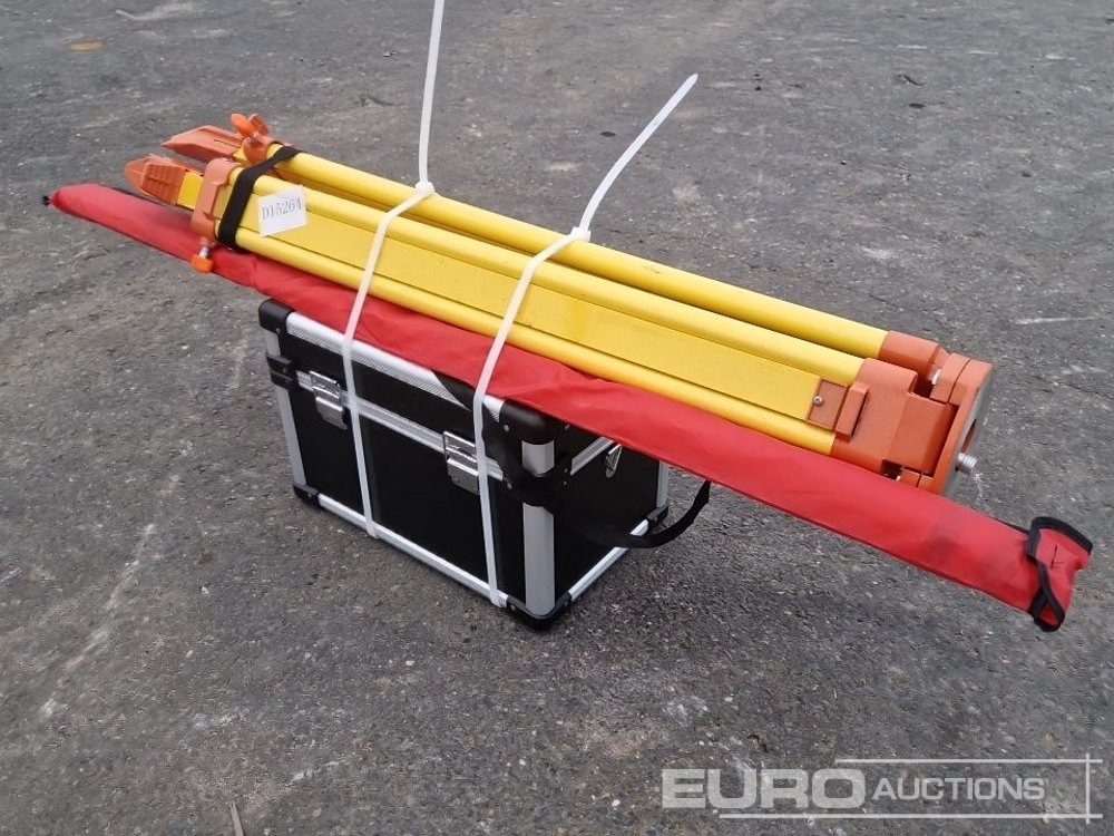 Unused 2025 SKLP Laser Level, Self-Levelling Rotary Laser Level with Batteries, Receiver, Tripod, Grade Rod - Vybavenie garáže/ Dielne: obrázok 1 Unused 2025 SKLP Laser Level, Self-Levelling Rotary Laser Level with Batteries, Receiver, Tripod, Grade Rod - Vybavenie garáže/ Dielne: obrázok 1