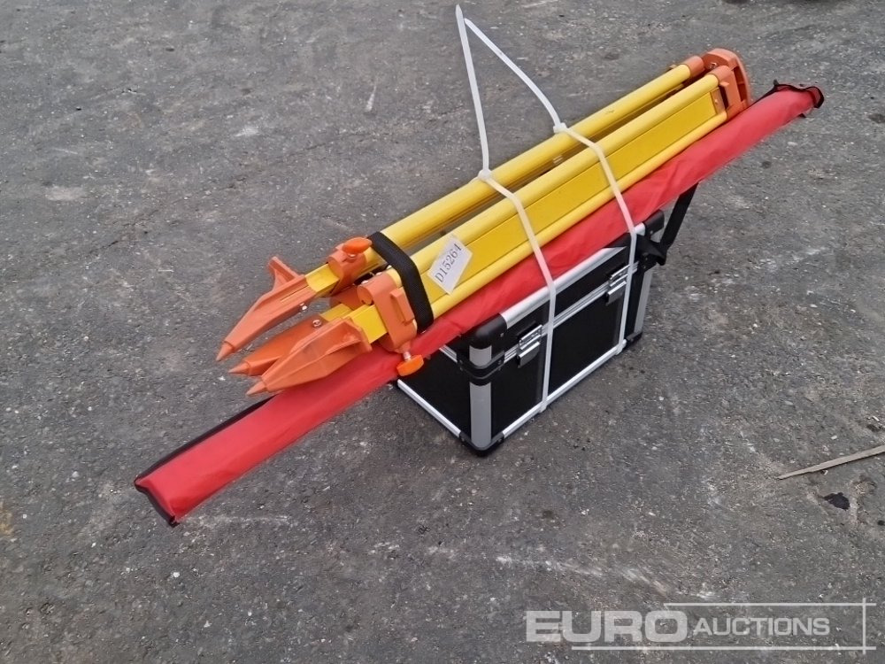 Unused 2025 SKLP Laser Level, Self-Levelling Rotary Laser Level with Batteries, Receiver, Tripod, Grade Rod - Vybavenie garáže/ Dielne: obrázok 4 Unused 2025 SKLP Laser Level, Self-Levelling Rotary Laser Level with Batteries, Receiver, Tripod, Grade Rod - Vybavenie garáže/ Dielne: obrázok 4