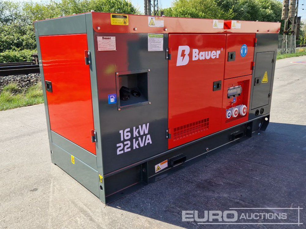 Unused Bauer GFS-16KW - Elektrický generátor: obrázok 4 Unused Bauer GFS-16KW - Elektrický generátor: obrázok 4