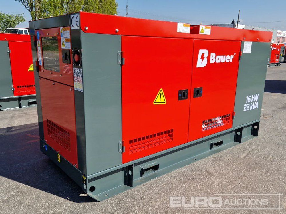 Unused Bauer GFS-16KW - Elektrický generátor: obrázok 1 Unused Bauer GFS-16KW - Elektrický generátor: obrázok 1
