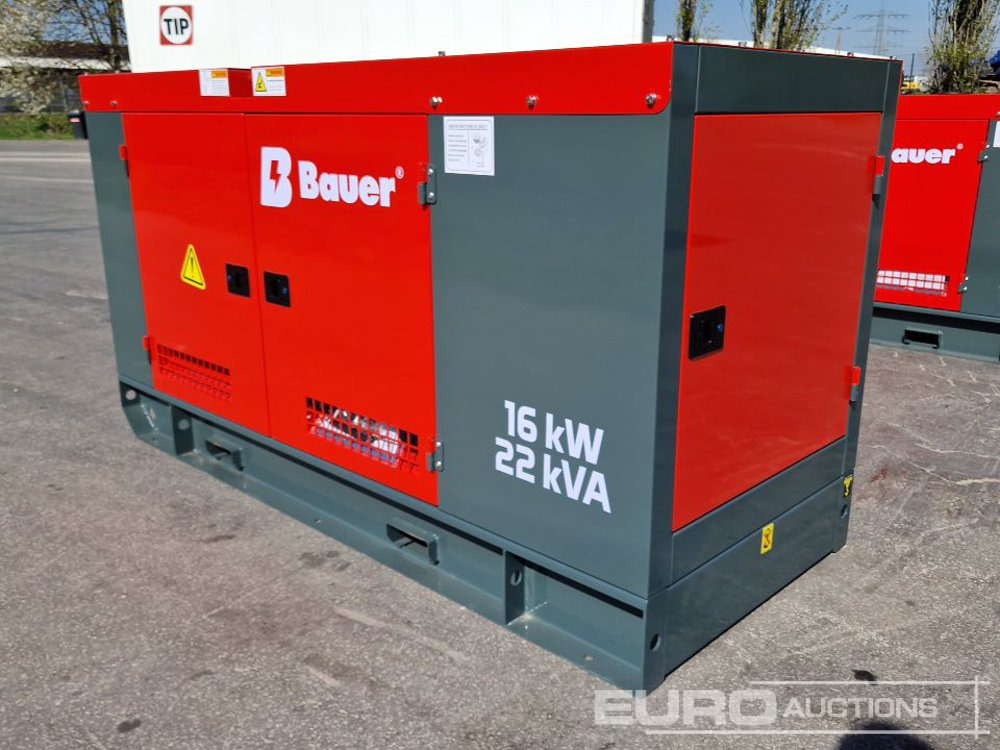 Unused Bauer GFS-16KW - Elektrický generátor: obrázok 3 Unused Bauer GFS-16KW - Elektrický generátor: obrázok 3