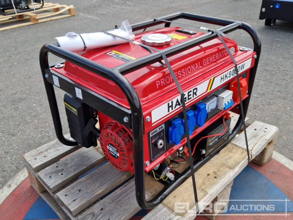 Unused Hager HK8000W - Elektrický generátor: obrázok 4 Unused Hager HK8000W - Elektrický generátor: obrázok 4