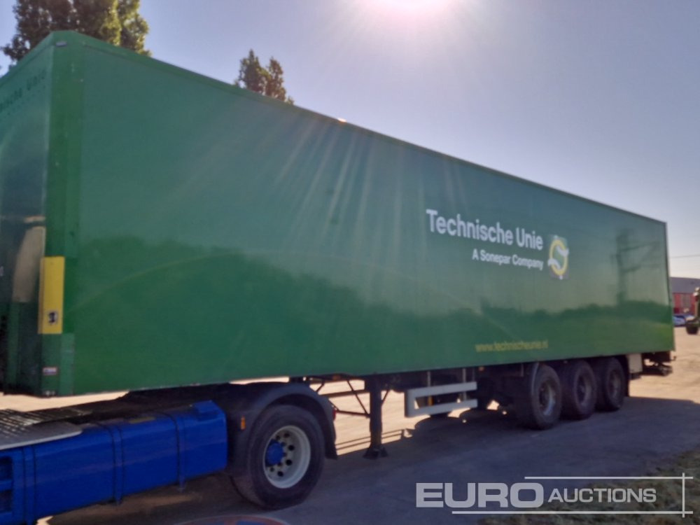 Van ECK PLY 3 Axle Trailer, Tail Lift, Electric Roll Door - Náves skriňové: obrázok 1 Van ECK PLY 3 Axle Trailer, Tail Lift, Electric Roll Door - Náves skriňové: obrázok 1