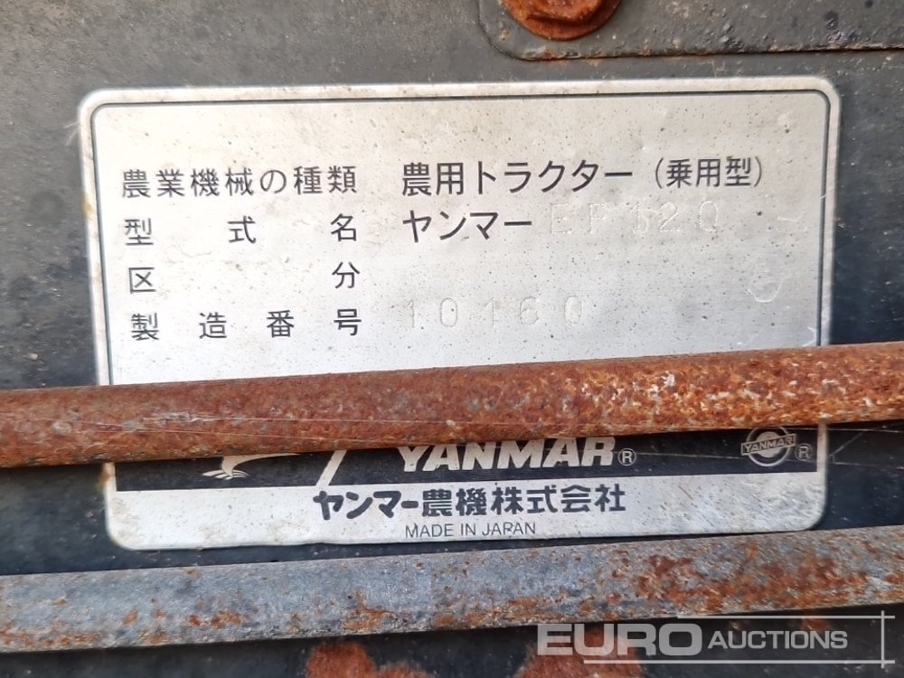 Kompaktný traktor Yanmar EF120: obrázok 24
