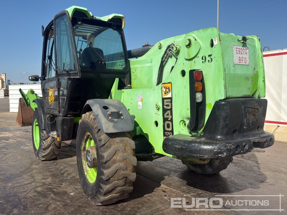 2008 JCB 540-170 - Teleskopický nakladač: obrázok 3 2008 JCB 540-170 - Teleskopický nakladač: obrázok 3