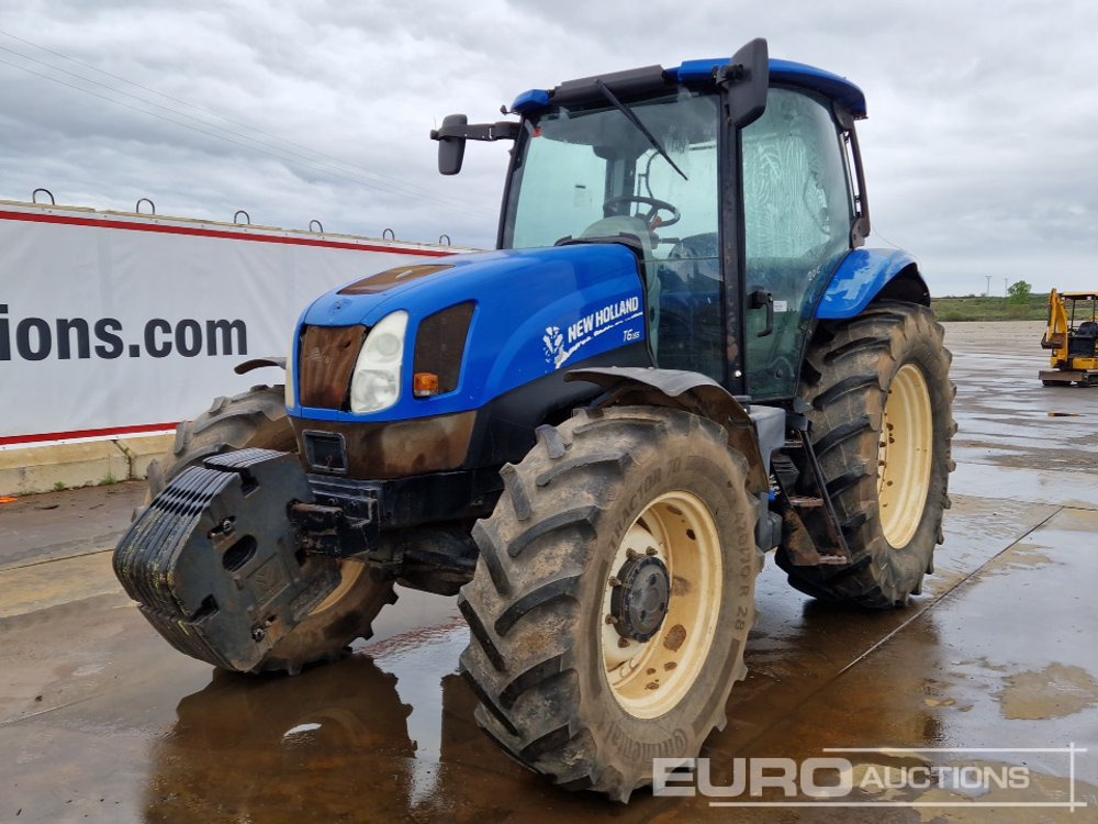 2013 New Holland T6.155 - Traktor: obrázok 1 2013 New Holland T6.155 - Traktor: obrázok 1