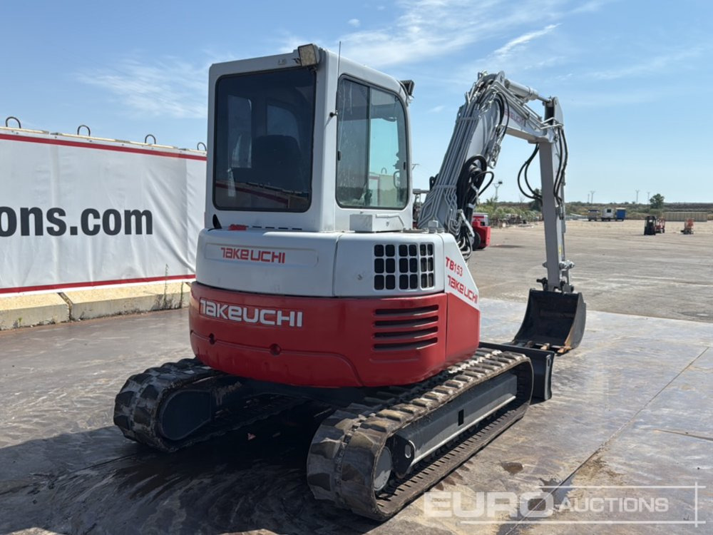 2015 Takeuchi TB153FR - Mini rýpadlo: obrázok 5 2015 Takeuchi TB153FR - Mini rýpadlo: obrázok 5