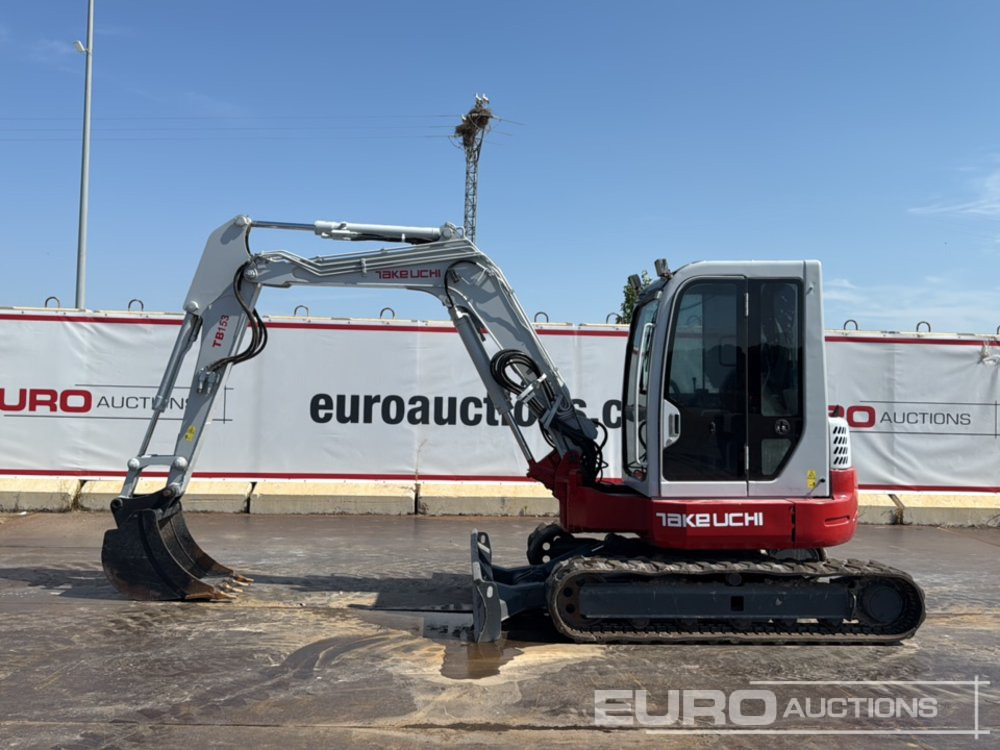 2015 Takeuchi TB153FR - Mini rýpadlo: obrázok 2 2015 Takeuchi TB153FR - Mini rýpadlo: obrázok 2