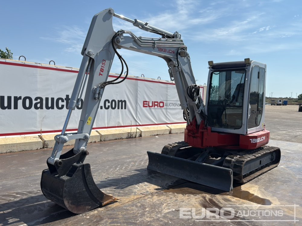 2015 Takeuchi TB153FR - Mini rýpadlo: obrázok 1 2015 Takeuchi TB153FR - Mini rýpadlo: obrázok 1