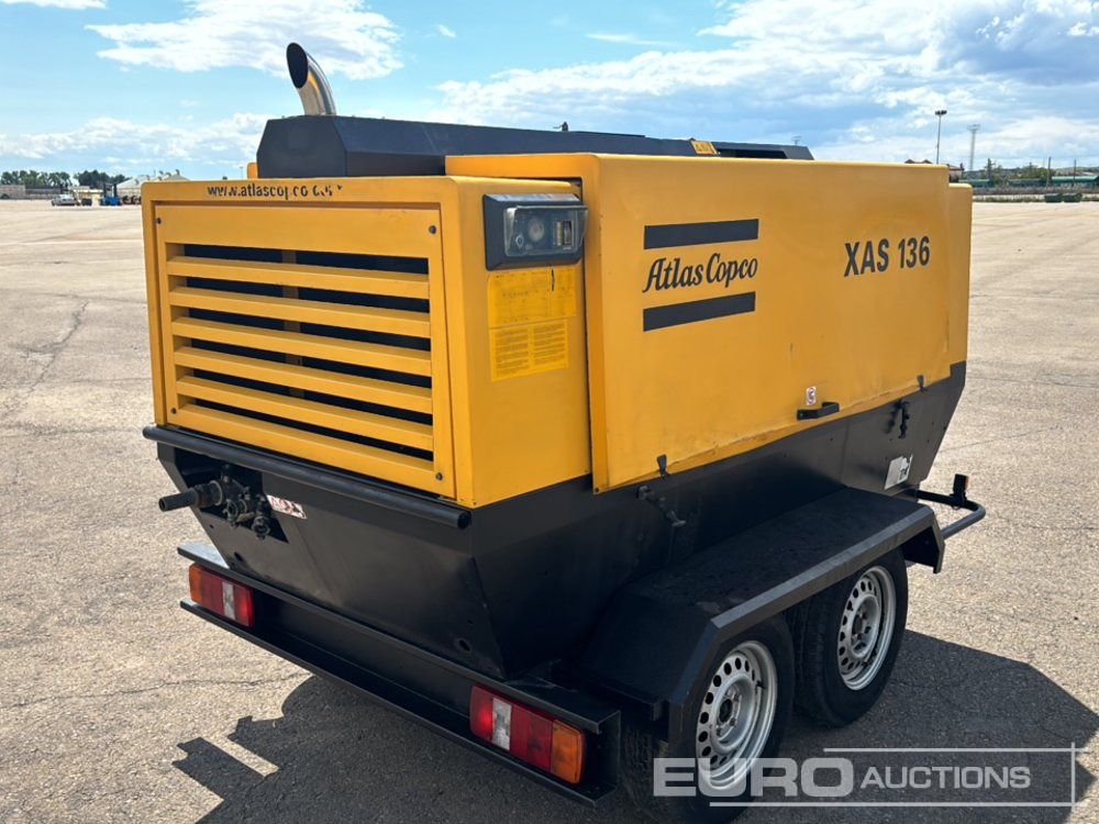 2017 Atlas Copco XAS136DD - Vzduchový kompresor: obrázok 5 2017 Atlas Copco XAS136DD - Vzduchový kompresor: obrázok 5