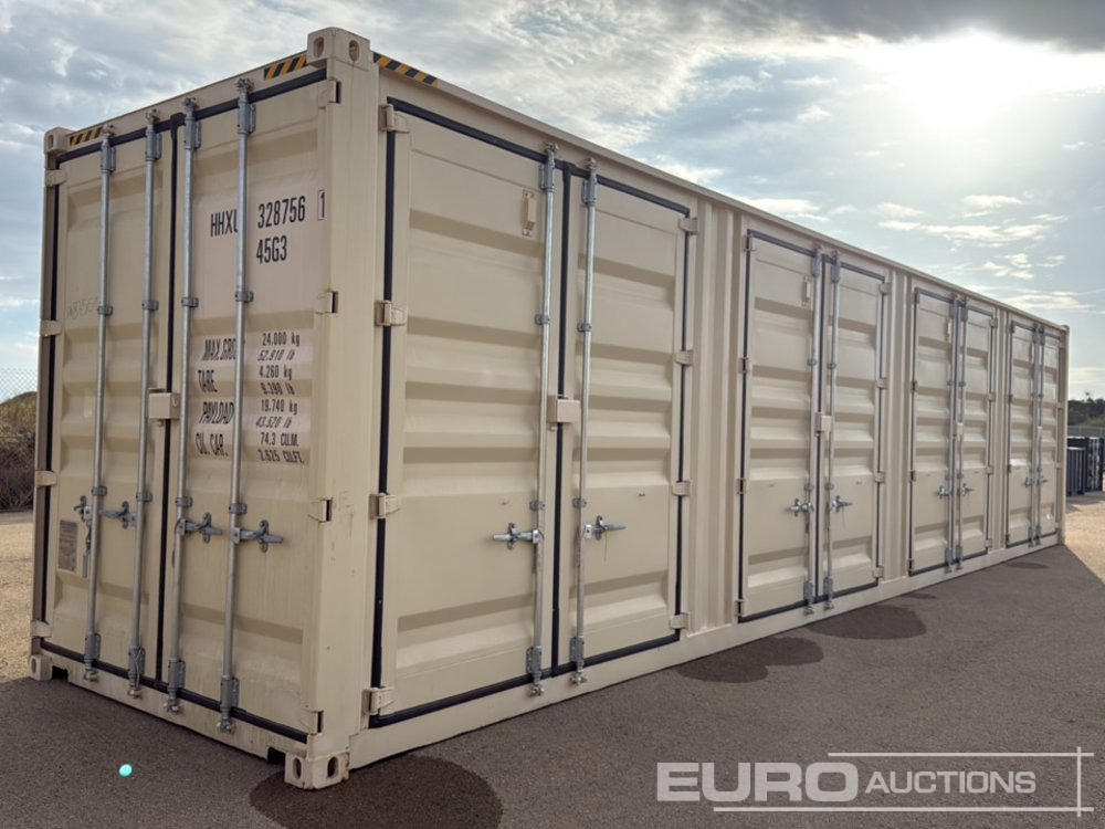 2024 40' HQ Container, One Side Multi-Door, 4 Doors - Lodny kontajner: obrázok 1 2024 40' HQ Container, One Side Multi-Door, 4 Doors - Lodny kontajner: obrázok 1