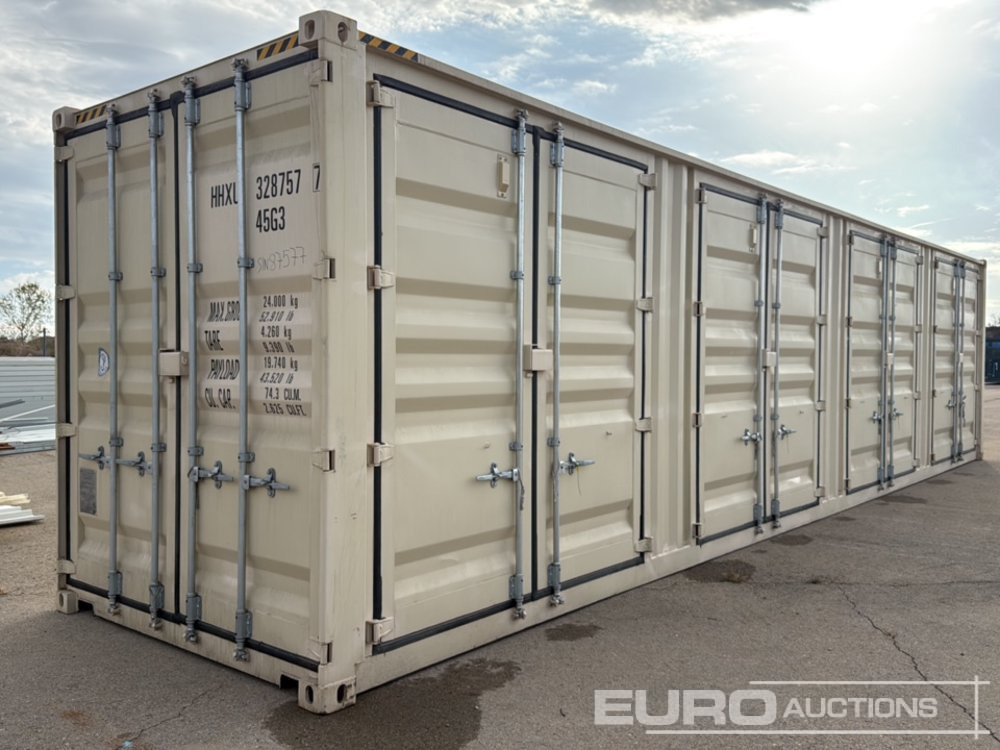 2024 40' HQ Container, One Side Multi-Door, 4 Doors - Lodny kontajner: obrázok 1 2024 40' HQ Container, One Side Multi-Door, 4 Doors - Lodny kontajner: obrázok 1