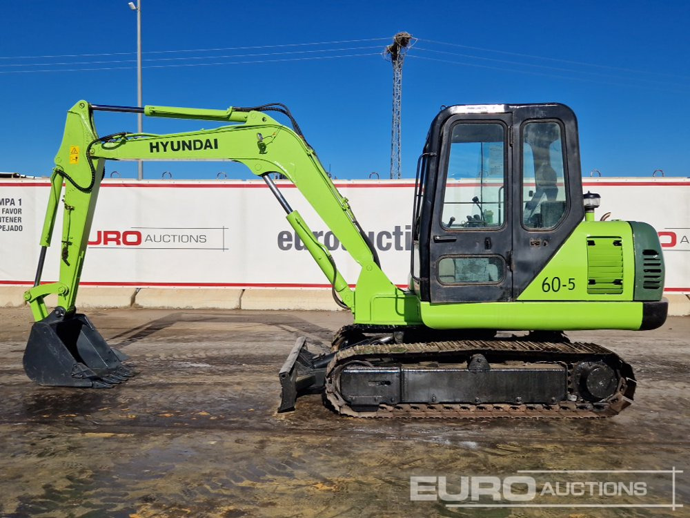 Hyundai ROBEX60-5 - Mini rýpadlo: obrázok 2 Hyundai ROBEX60-5 - Mini rýpadlo: obrázok 2