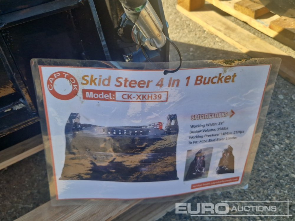 Unused 2025 Captok CK-XKH39F - Príslušenstvo pre Rýpadlo: obrázok 5 Unused 2025 Captok CK-XKH39F - Príslušenstvo pre Rýpadlo: obrázok 5