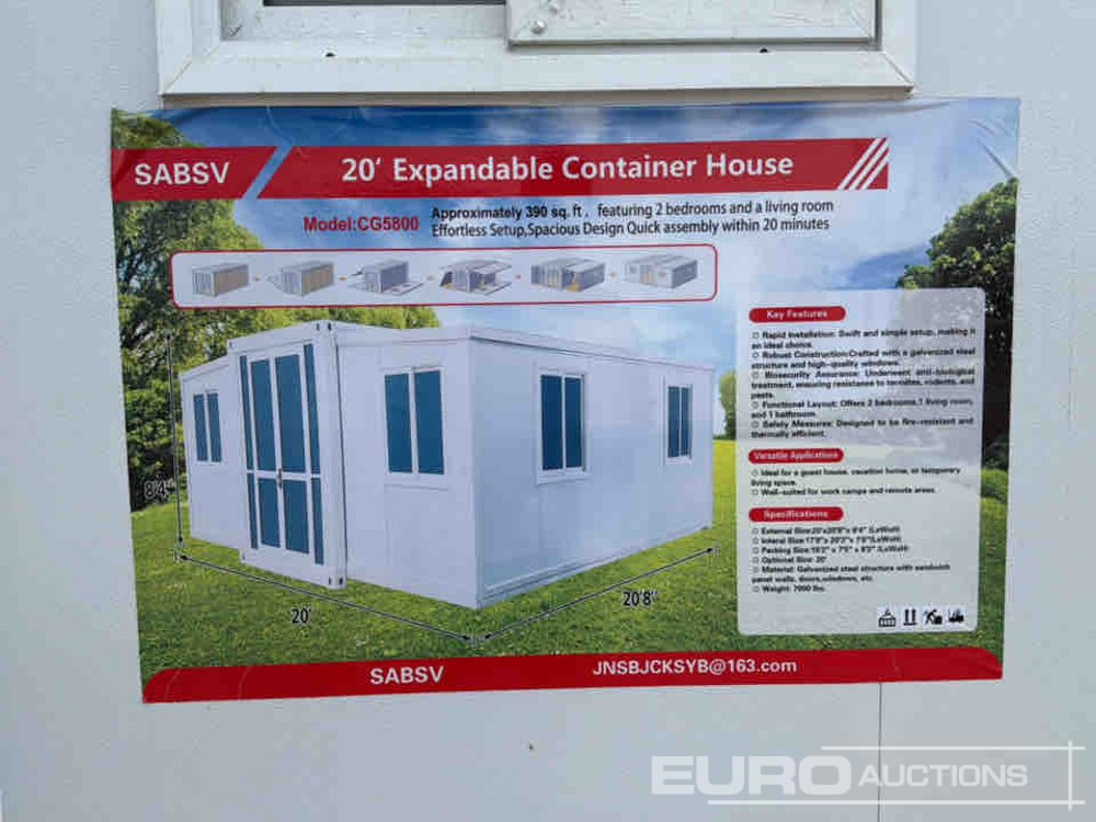 Unused 2024 SABSV CG5800 - Lodny kontajner: obrázok 5 Unused 2024 SABSV CG5800 - Lodny kontajner: obrázok 5