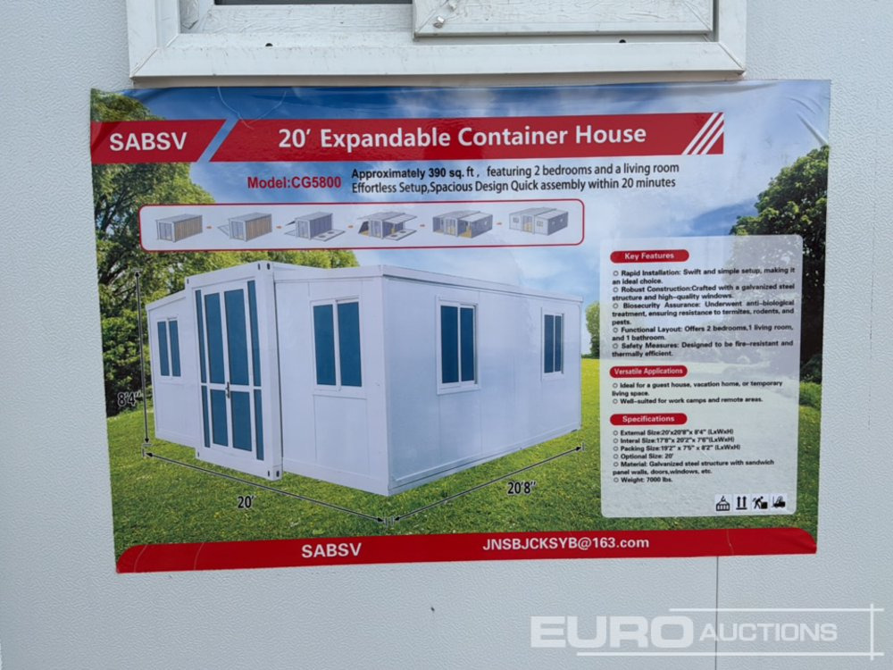 Unused 2024 SABSV CG5800 - Lodny kontajner: obrázok 5 Unused 2024 SABSV CG5800 - Lodny kontajner: obrázok 5