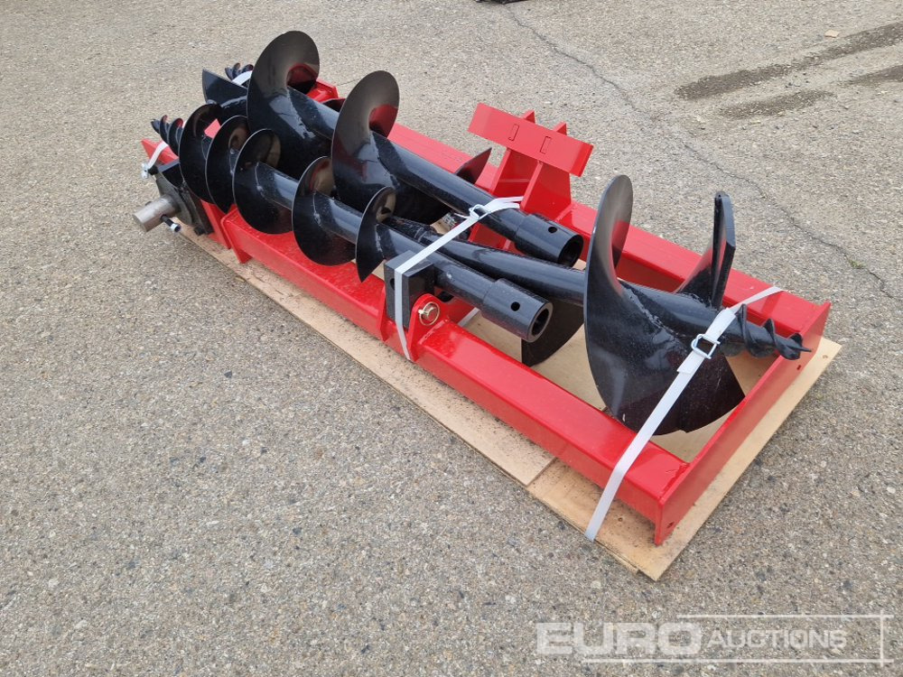 Unused 2025 Captok Auger to suit Skidsteer Loader, 16", 12", 8" Auger Attachment / Ahoyador - Vrták pre Šmykom riadený nakladač: obrázok 3 Unused 2025 Captok Auger to suit Skidsteer Loader, 16", 12", 8" Auger Attachment / Ahoyador - Vrták pre Šmykom riadený nakladač: obrázok 3