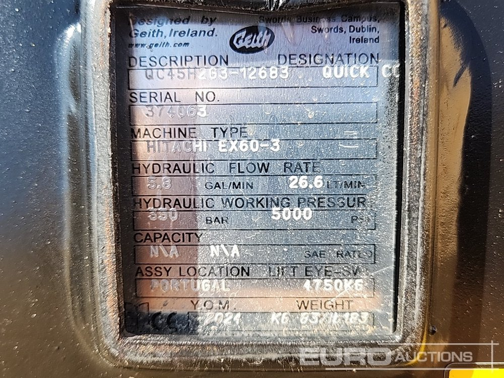 Unused Geith QC45H2G3-12683 - Rýchloupínacia zariadenia: obrázok 5 Unused Geith QC45H2G3-12683 - Rýchloupínacia zariadenia: obrázok 5