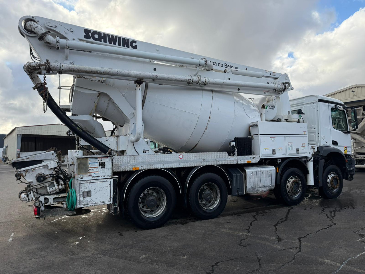 Camion mixo-pompe Mercedes Arocs 3540 EY-194-EP - Autočerpadlo: obrázok 5 Camion mixo-pompe Mercedes Arocs 3540 EY-194-EP - Autočerpadlo: obrázok 5