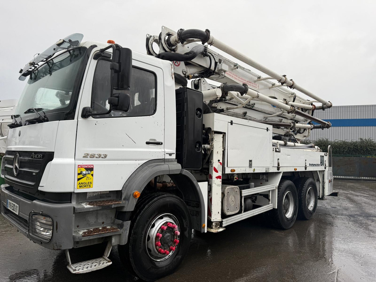 Camion pompe à béton 816-EQD-91 - Autočerpadlo: obrázok 2 Camion pompe à béton 816-EQD-91 - Autočerpadlo: obrázok 2