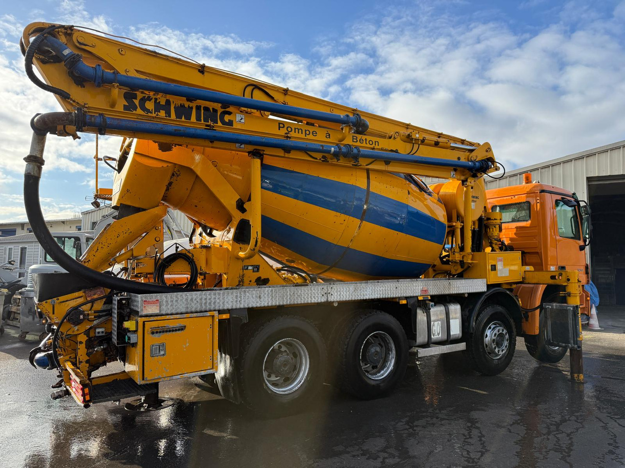 Camion pumi Mercedes Benz Actros 3241 BA-654-EE - Autočerpadlo: obrázok 4 Camion pumi Mercedes Benz Actros 3241 BA-654-EE - Autočerpadlo: obrázok 4