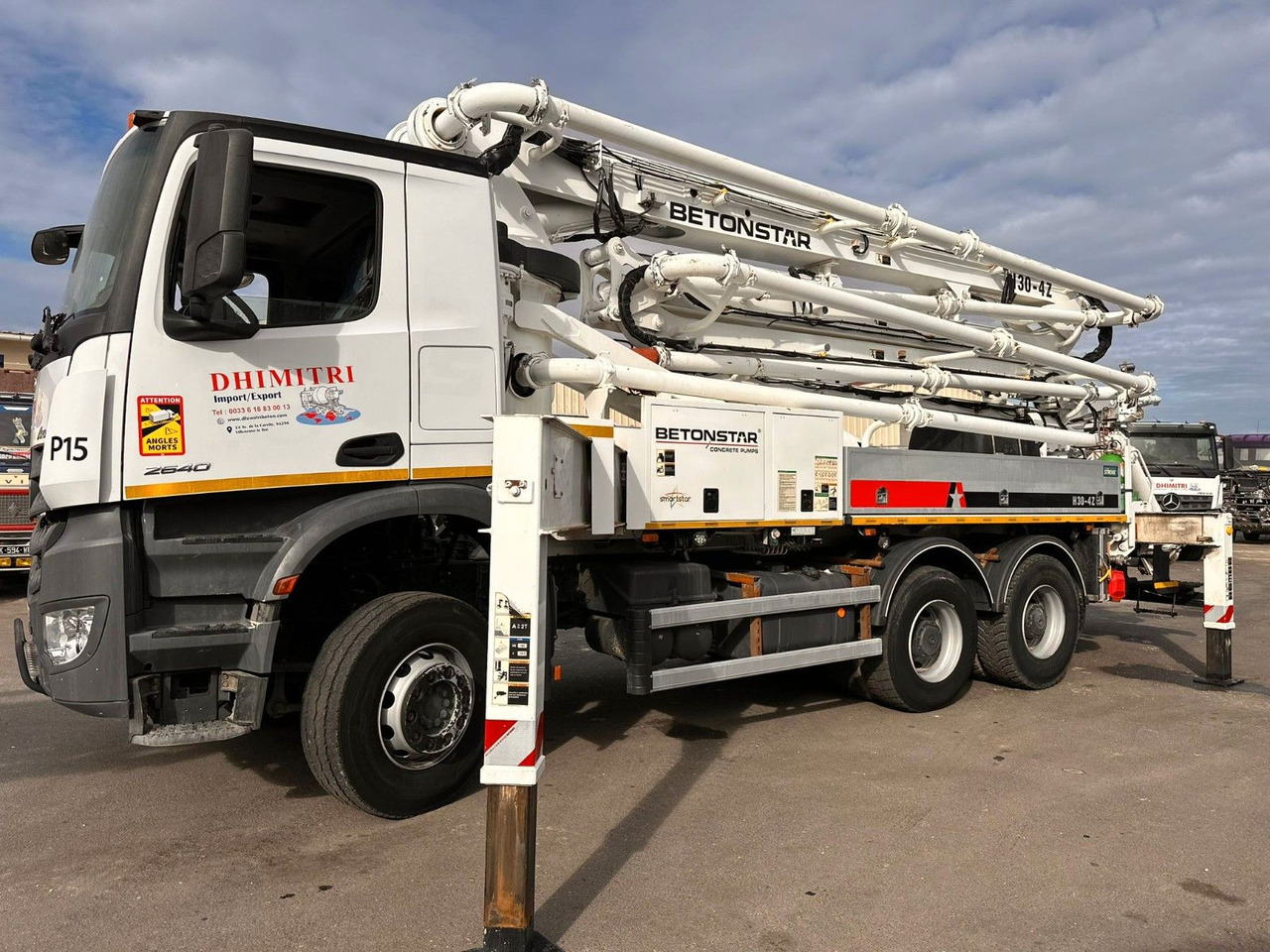 Mercedes-Benz Arocs 2640 - Autočerpadlo: obrázok 1 Mercedes-Benz Arocs 2640 - Autočerpadlo: obrázok 1