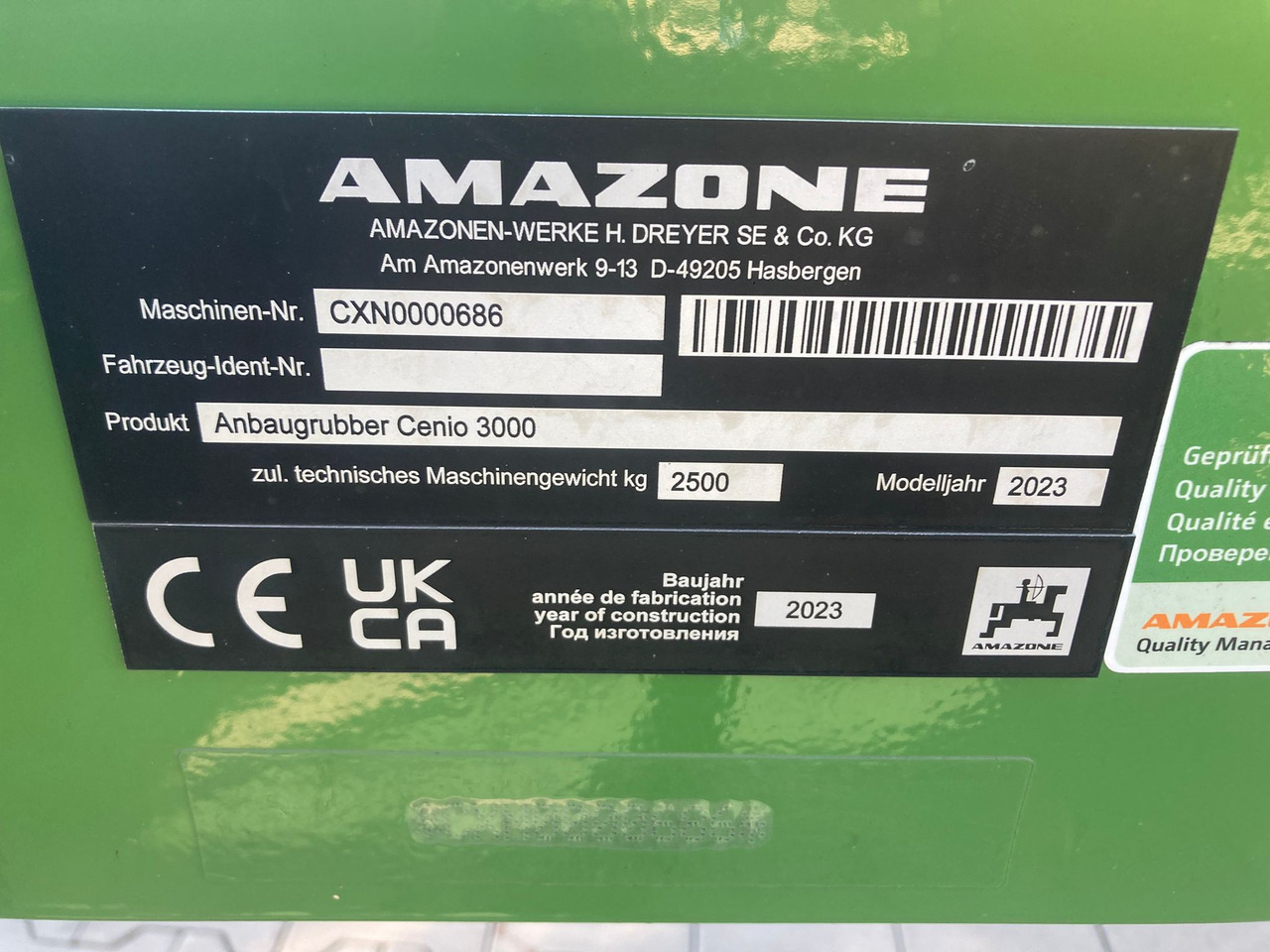 Amazone Cenio 3000 Special - Kultivátor: obrázok 2 Amazone Cenio 3000 Special - Kultivátor: obrázok 2