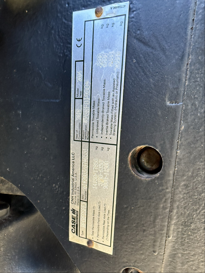 Case IH CVX 310 - Traktor: obrázok 2 Case IH CVX 310 - Traktor: obrázok 2