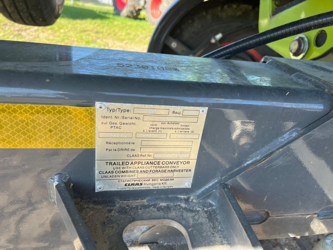 Claas Convio 13,80 m - Obilný kombajn: obrázok 3 Claas Convio 13,80 m - Obilný kombajn: obrázok 3