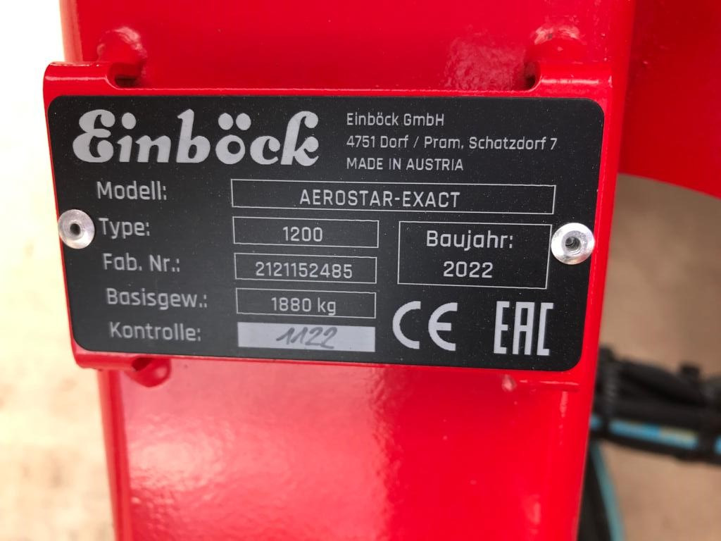 Einböck Aerostar - Exact Striegel 1200 - Prstová brána: obrázok 2 Einböck Aerostar - Exact Striegel 1200 - Prstová brána: obrázok 2