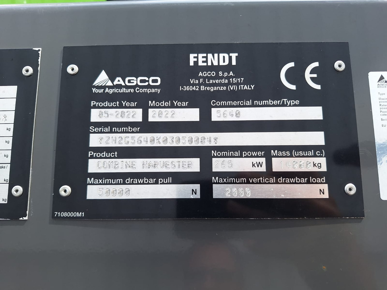 Fendt 6335C - Obilný kombajn: obrázok 2 Fendt 6335C - Obilný kombajn: obrázok 2