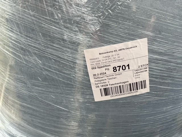 Fixfelge 25x34 ET -92 - Disk: obrázok 2 Fixfelge 25x34 ET -92 - Disk: obrázok 2