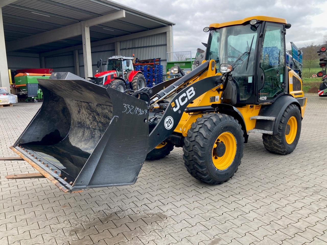 JCB Radlader Typ 409 - Nakladač: obrázok 5 JCB Radlader Typ 409 - Nakladač: obrázok 5