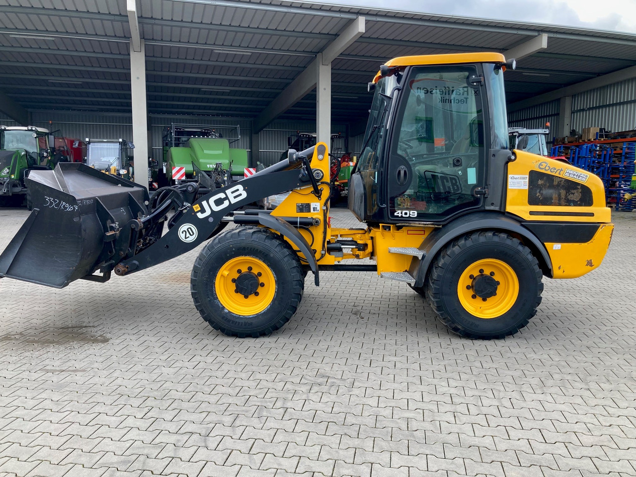 JCB Radlader Typ 409 - Nakladač: obrázok 4 JCB Radlader Typ 409 - Nakladač: obrázok 4