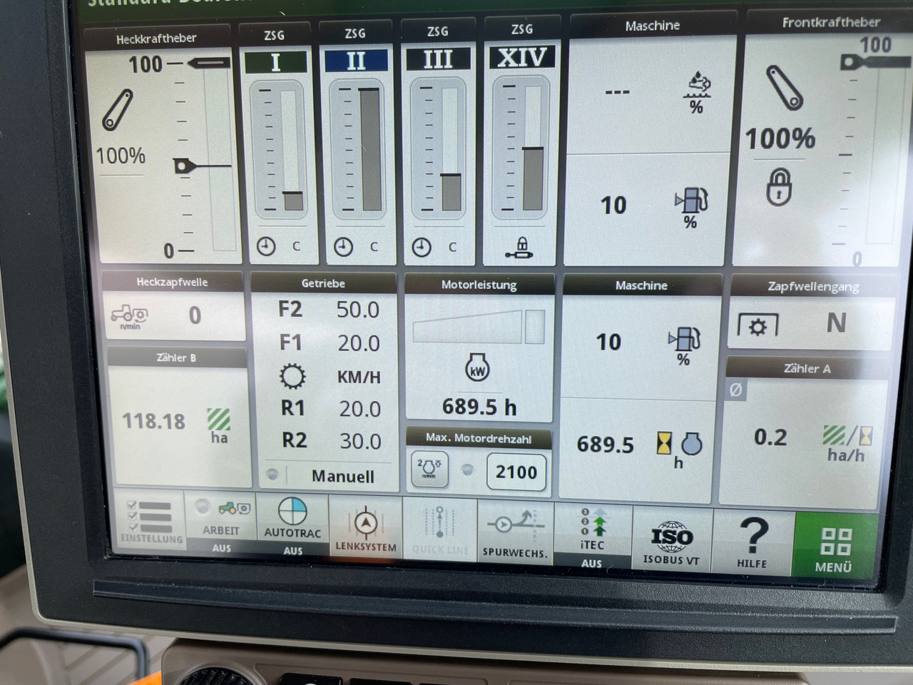 John Deere 6155R AutoPowr Premium Edition - Traktor: obrázok 2 John Deere 6155R AutoPowr Premium Edition - Traktor: obrázok 2