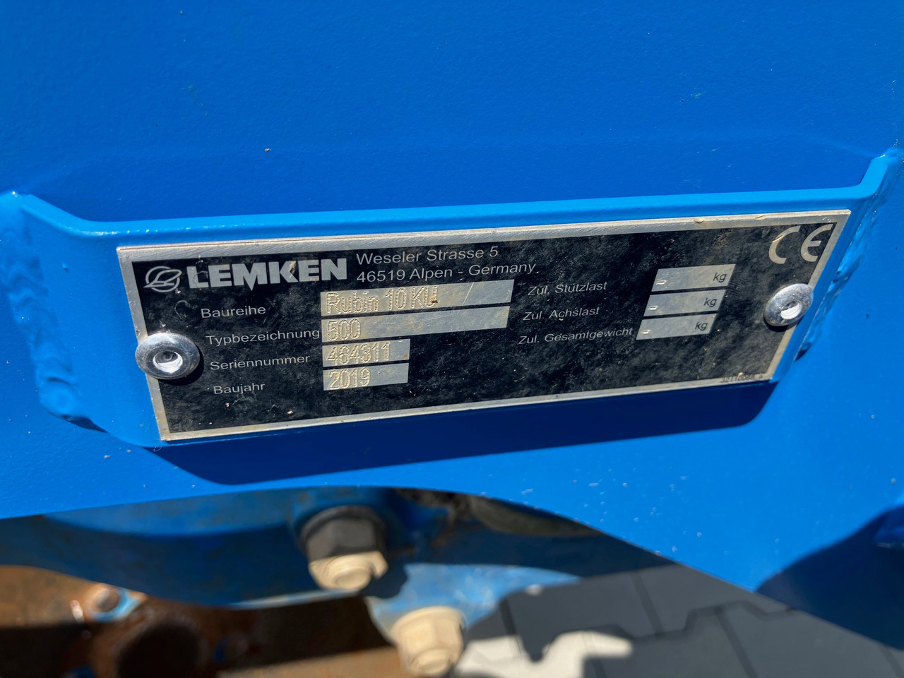 Lemken Rubin 10 - Brány: obrázok 2 Lemken Rubin 10 - Brány: obrázok 2