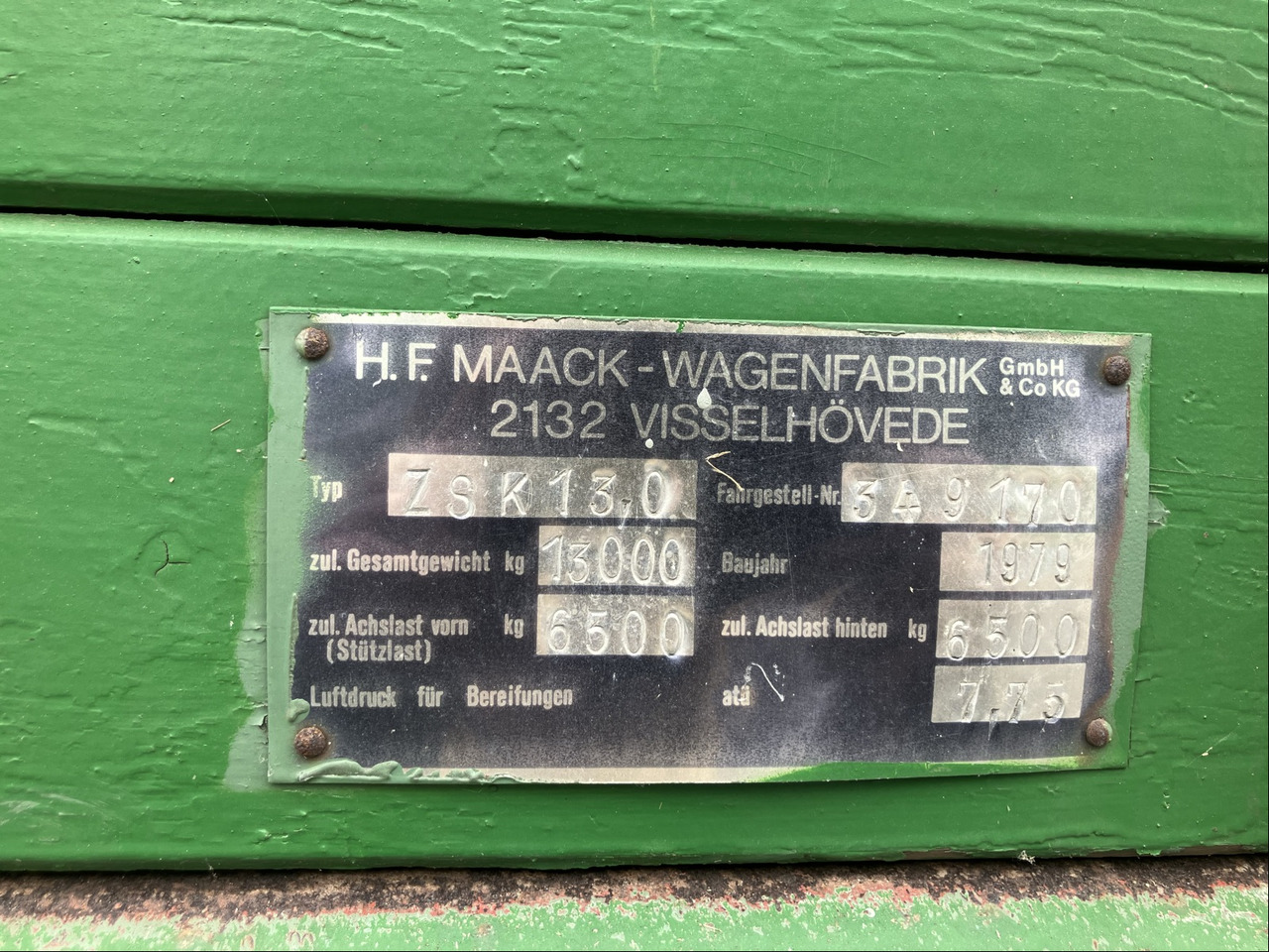 Maack 13 to Kipper - Sklápač: obrázok 2 Maack 13 to Kipper - Sklápač: obrázok 2