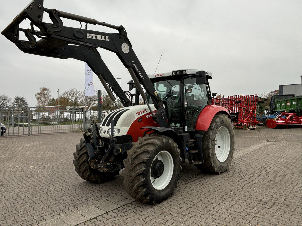 Steyr 6140 Profi Eco Tech - Traktor: obrázok 1 Steyr 6140 Profi Eco Tech - Traktor: obrázok 1