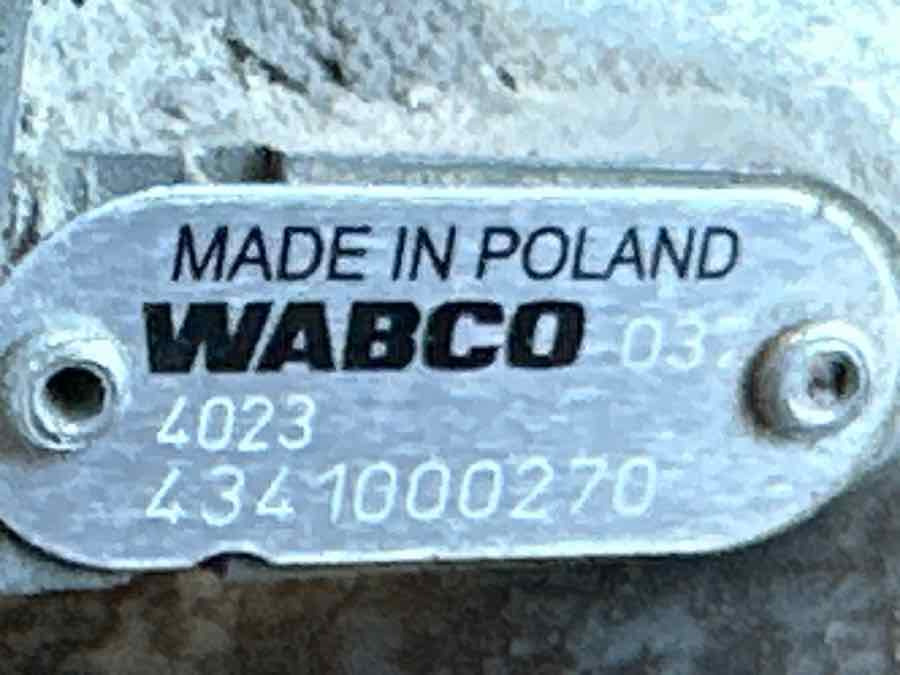 EKERI WABCO VALVE 4341000270 - Ventil: obrázok 2 EKERI WABCO VALVE 4341000270 - Ventil: obrázok 2