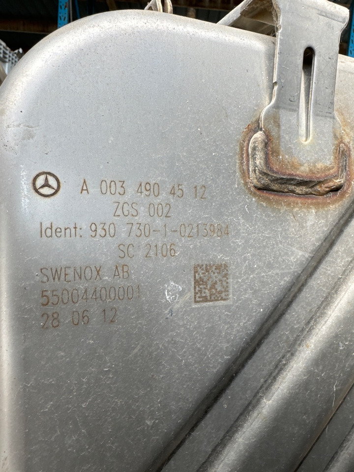 MERCEDES EXHAUST A0034904512 - Katalyzátor pre Nákladné auto: obrázok 1 MERCEDES EXHAUST A0034904512 - Katalyzátor pre Nákladné auto: obrázok 1