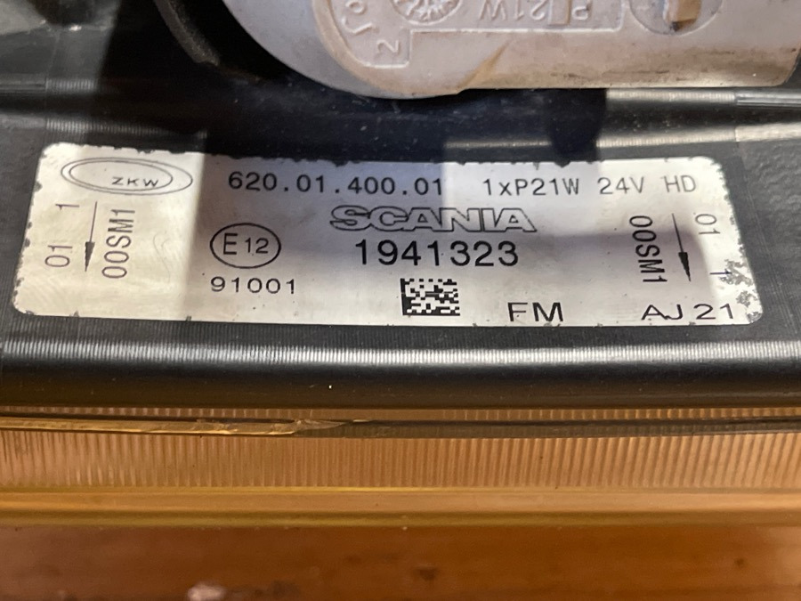 SCANIA DIRECTION INDICATOR LAMP 1941323 - Svetlo/ Osvetlenia pre Nákladné auto: obrázok 2 SCANIA DIRECTION INDICATOR LAMP 1941323 - Svetlo/ Osvetlenia pre Nákladné auto: obrázok 2